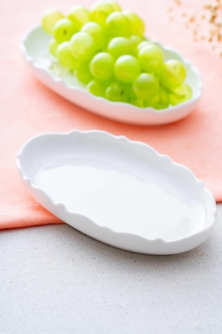Acar Nirvana Oval Kayık Tabak - 15 cm