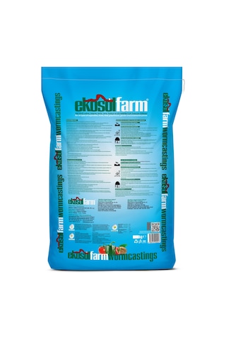 Ekosol Farm Solucan Gübresi %100 Gübre 10 KG