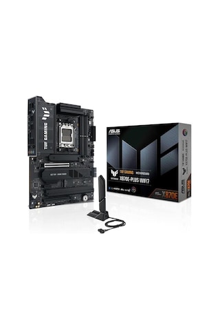 Asus Tuf Gamıng X870e-plus Wıfı7 Ddr5 Hdmı-dp Typec Pcıe 5.0 Am5 Atx