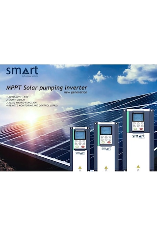 Smart 15 Hp 11 Kw Trifaze Solar Pompa İnverteri