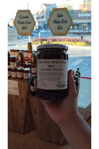 Kırklareli Doğal Meşe Balı 850 Gr Katkısız