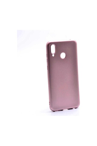 Huawei Honor Play Kılıf Zore Premier Silikon Kapak Rose Gold