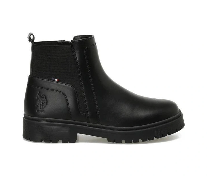 U.s Polo Assn. 5w Sophıa 5pr Sıyah Kadın Bot Siyah