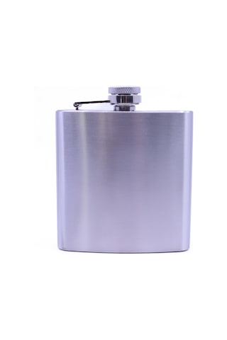 Paslanmaz Çelik Cep Matarası - Hip Flask 6 Oz