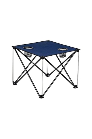 Katlanır Kamp Masası 47 CM Kare Taşıma Çantalı Yeşil Renkli Yeşil