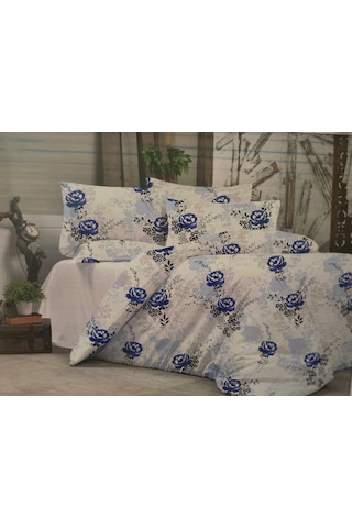 Tek Kişilik Nevresim Takımı Mavi