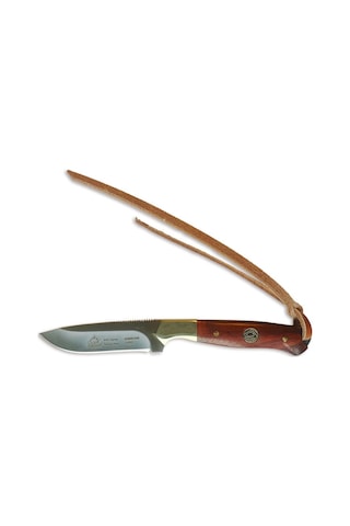 Puma Sgb Caping Kamp Bıçak, Wood With Leather Sheath Çok Renkli