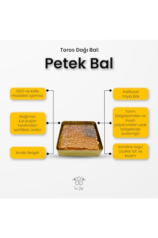 Toros Dağı Bal Petek Bal 1.5 KG