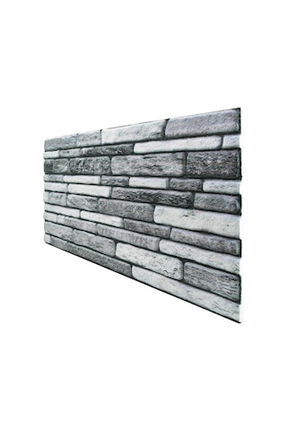 5 Adt(2,5M2)Kesme Taş Desenli 3Dstrafor Köpük Duvar Kaplama Pane.