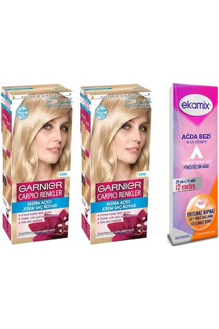 Garnier Çarpıcı Renkler Boya 110 Ekstra Açık Elmas Sarısı 2 Adet