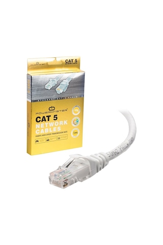 Cat5 1 Metre Hazır İnternet Network Ethernet Kablosu