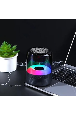 T&g Tg369 Usb Sd Kart Fm Radyo Bluetooth Destekli Taşınabilir Rgb Işıklı Wireless Hoparlör Ses Bombası