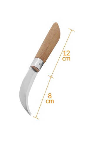 Aşı Bıçağı Bağ Bıçağı Paslanmaz Ceviz Aşı Çakısı 20 Cm No:2