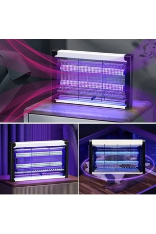 River World Sinekleri Öldüren Orta Boy Elektrikli Uv Lamba