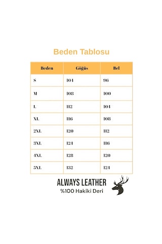 Always Leather Usta İşi Özel Dikim Hakiki Deri 1803340008 Siyah