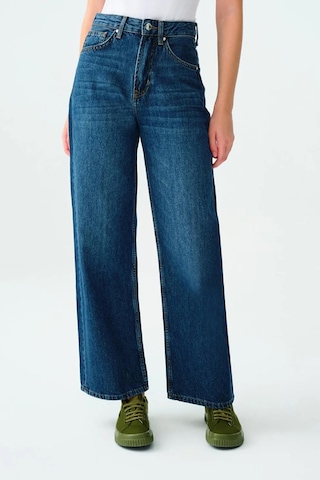 Loft Nora Regular Fit Kadın Pantolon Mavi