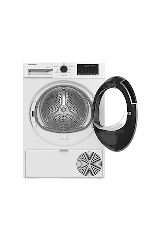 Grundıg GPDH 9635 E Enerji Sınıfı 9 Kg Isı Pompalı Kurutma Makinesi Beyaz