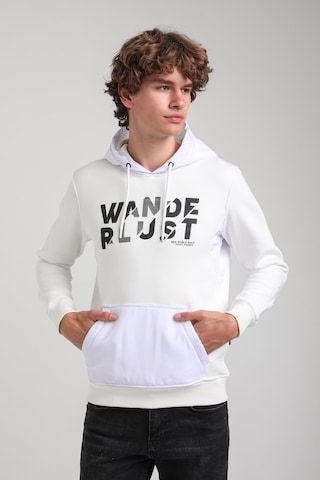 Kapüşonlu Ekru Slim Fit Hoodie 23fwm64059 Ekru