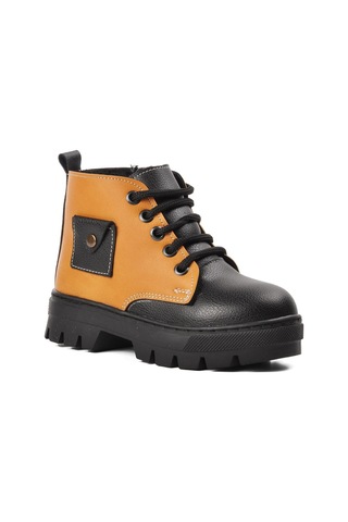 Siyah-camel Çocuk Bot Aspor Arz 2301003 P Siyah-camel Camel - Siyah