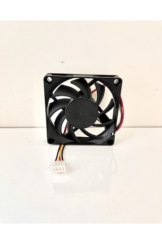 7Cm 4 Pin Fan 70X70X15 Fan 7 Cm 12 Volt Amd İşlemci Fanı