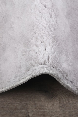 Bubble Gri Büyük Ebat 2'li Banyo Paspas Seti Kaymaz Tabanlı Yıkanablir Klozet Takımı Gri