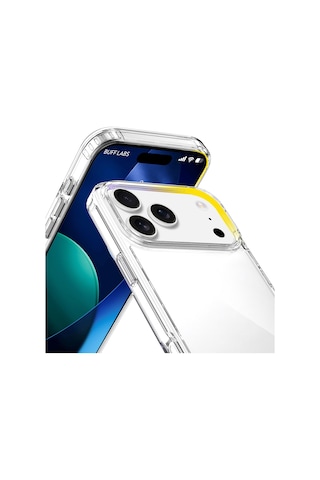 Buff Apple Uyumlu iPhone 17 Pro Max Air Hybrid Şeffaf Kılıf