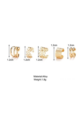 Kangvka Altın Küpe Seti, Kulağa Uyumlu Ve Alerjeni Yok, Moda Ve Kaliteli Tasarım, Her Stil İçin Uygun, Kullandığında Öne Çık Diğer