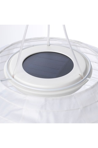 Ikea Solvinden Serisi, Led'li Güneş Enerjili Aydınlatma, 30 Cm, Beyaz