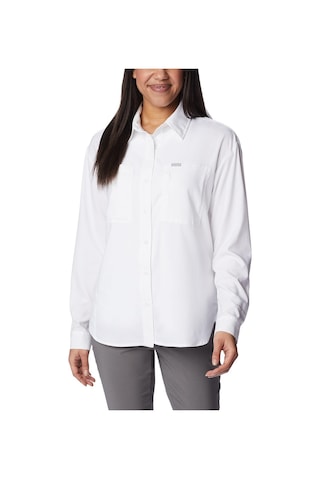 Columbia Al9910 Silver Ridge Utility Ls Shirt Kadın Gömlek-28595-beyaz Beyaz