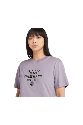 Timberland Front Graphic Short Sleeve Tee Erkek T-shirt Tb0a5uf7eg71 Çok Renkli