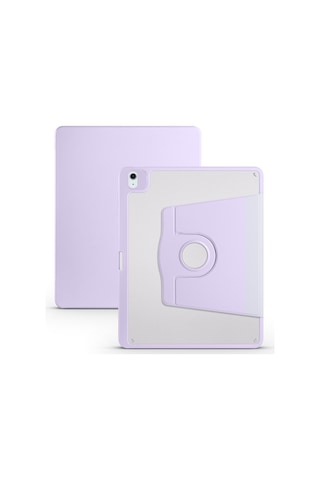 Apple Uyumlu iPad Air 4/5. Nesil 10.9 Kılıf Termik Kalem Bölmeli Dönebilen Standlı Kılıf 10.nesil Değildir Kılıf