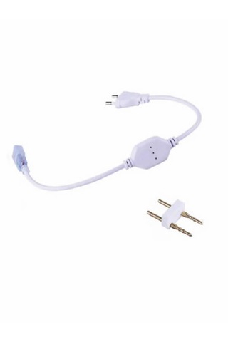 Ledly Neon Led 220v 5mt 220 V Giriş Adaptörü Dahil Beyaz Işık