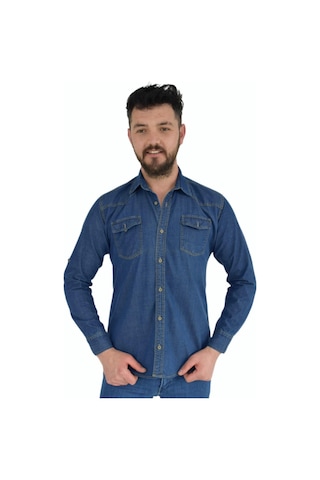 Erkek Kot Çift Cepli Gömlek Silim Fit Bgl-st02756 001