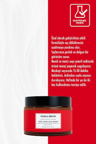 Maruderm Saç Dökülme Karşıtı Saç Maskesi 300 ML