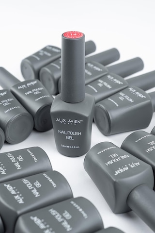 Alix Avien Işıltılı Bej Pembe Kalıcı Oje 60-yoğun Renk Veren Jel Oje 12 Ml-nail Uv Gel Polish 60