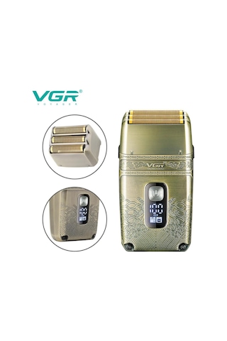 VGR V335 Şarj Edilebilir Üçlü Blade Tıraş Makinesi