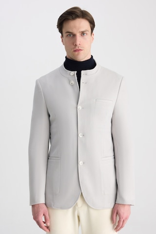 Twn Slim Fit Gri Armürlü Kumaş Ceket 5ec04ad01484m Çok Renkli