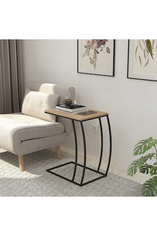 Profile C Sehpa - Florida Meşe 50x62x35 Cm