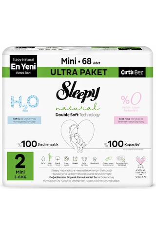 Sleepy Natural Double Soft 2 Numara Sleepy Natural Double Soft 2 Numara