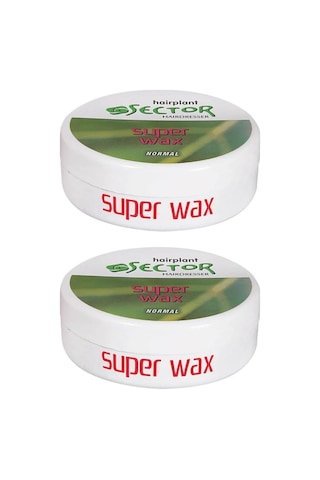 Sector Hairmate Superwax Normal Yeşil Wax 150 Ml 2 Adet