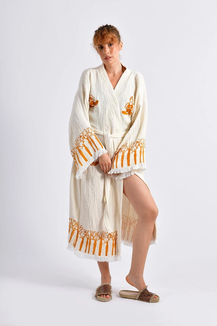 Brandsmithshop Serenity Buddha Kimono Çok Renkli