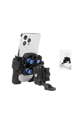 Mechrıg 10mm Boru Çapı Uyumlu Motosiklet Dikiz Aynası Telefon Tut