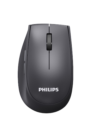 Phılıps Spk7627k, Gri, Usb Nano 2,4gh Ve Bluetooth Kablosuz, 1600dpi, Optic, 5 Tuşlu, Şarj Edilebilir, Sessiz Click, Mouse Sc-400