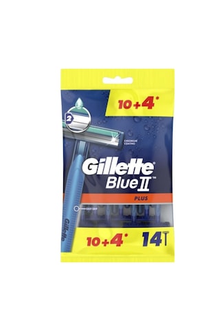 Gillette Blue2 Plus Kullan-At Tıraş Bıçağı 14'lü