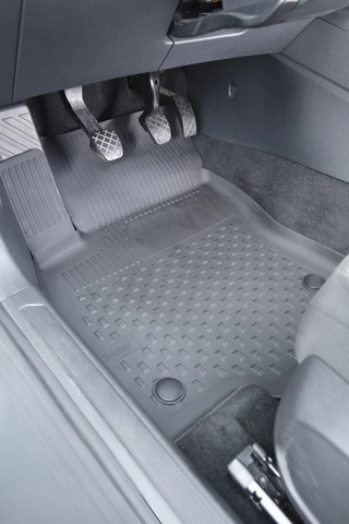 Volkswagen Golf 8/8.5 Manuel Uyumlu 4.5d Premium Havuzlu Oto Paspas Ve Liner Üst Bagaj Havuzu