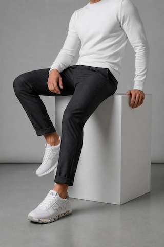 Ht Hotin Flash Erkek Hafif Günlük Spor Ayakkabı Konfor Tabanlı Nefes Alabilen Rahat Sneaker - Beyaz