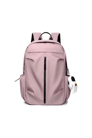 Ranyeek Su Geçirmez Anti-hırsızlıklı Çift Omuzlu Sırt Çantası, Büyük Kapasite, Seyahat/okul İçin, 7.9" Tablet Uyumlu, Astronot Figürlü, Pembe 9399 Çok Renkli