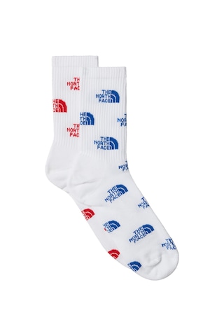 The North Face Everyday Crew Sock Logo - 2p Unisex Çorap-29884 Beyaz