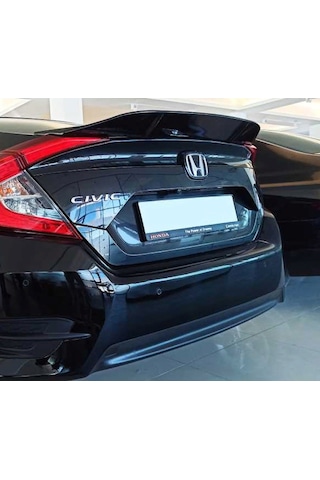 Honda Civic Fc5 2016-2020 Dto Model Spoiler Parlak Siyah