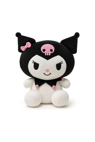 Kuromi Peluş Oyuncak 45 Cm Siyah Siyah